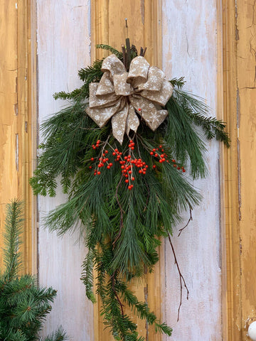 Holiday Door Swags